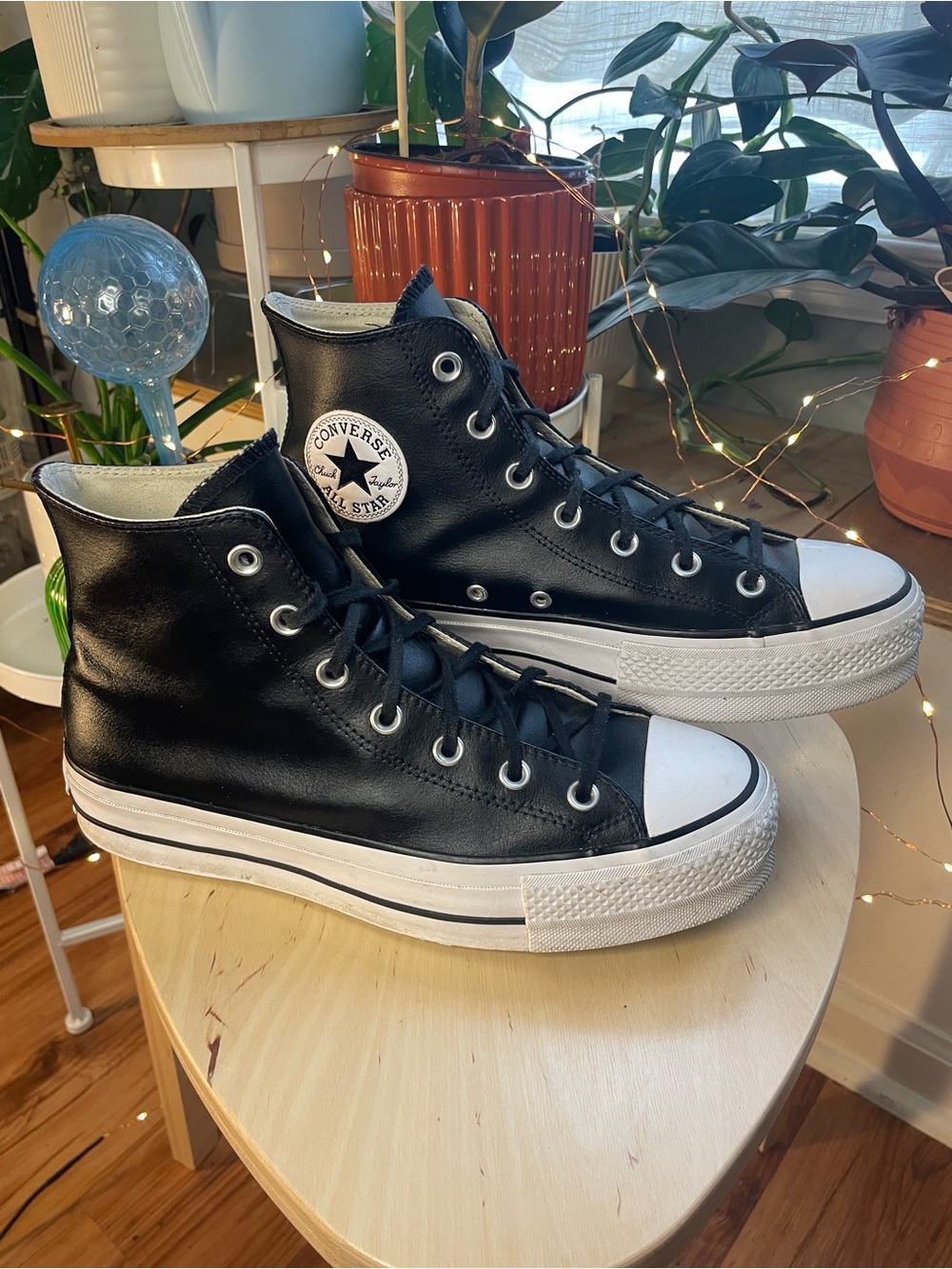Chuck Taylor All Star Leather Platform